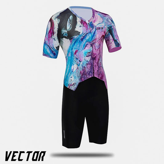 Force Short Sleeve Trisuit Bubblegum