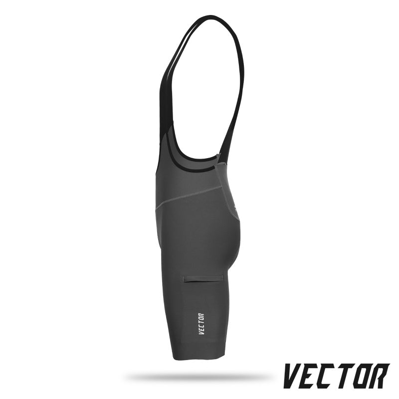 Seamless Cargo Bib with Elastic Interface Flagship Padding – Vector Cycling